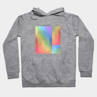 Abstract Rainbow Triangle Gradient Hoodie